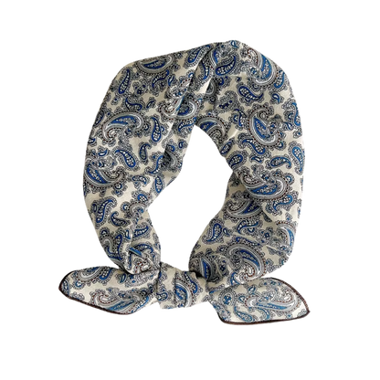 BOURKE Cotton-Viscose Blend Bandana – 56 x 56 cms