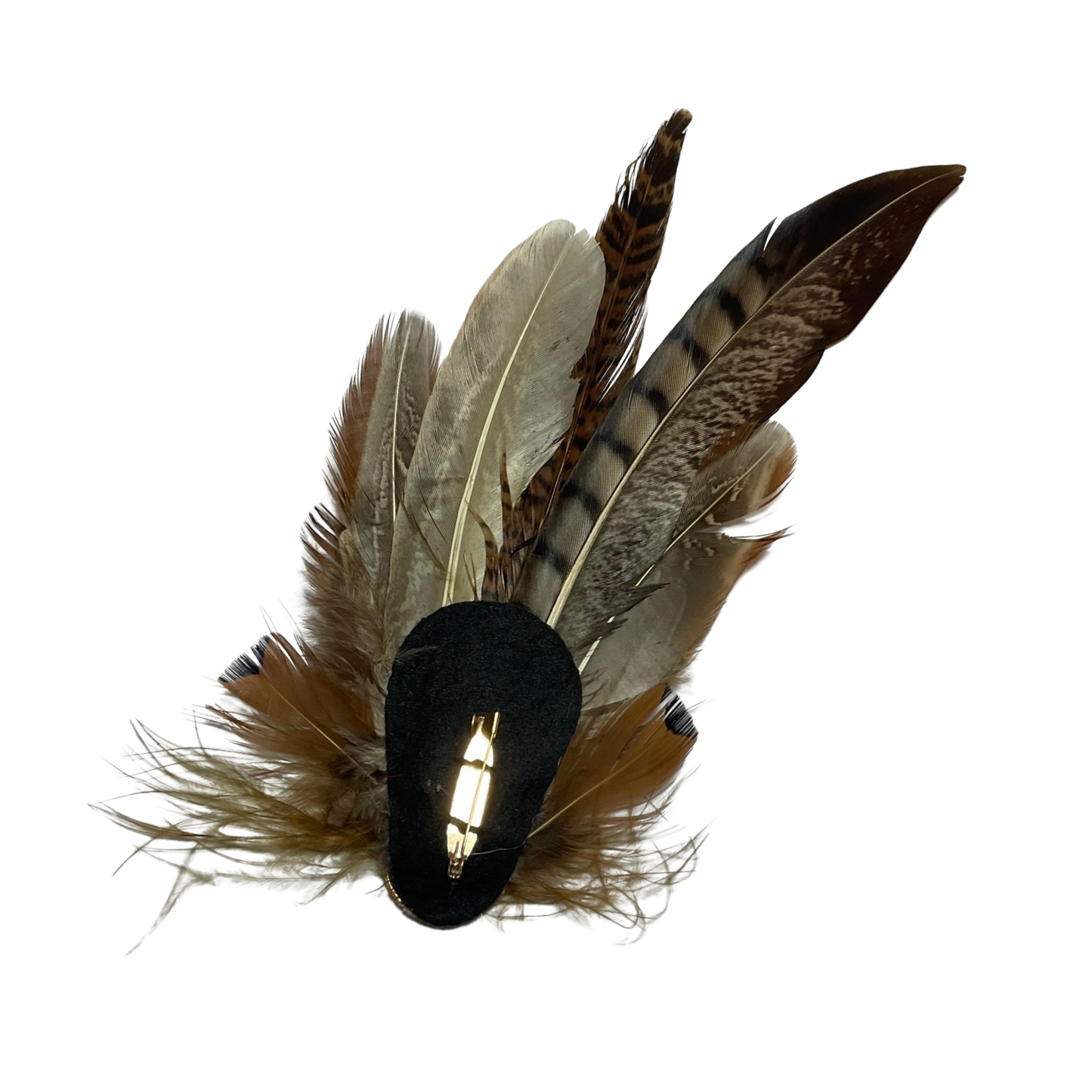 YORK Genuine Pheasant Feather Hat Plume