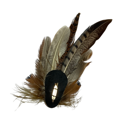 YORK Genuine Pheasant Feather Hat Plume