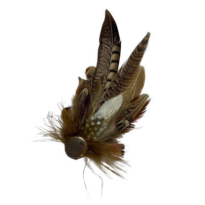 YORK Genuine Pheasant Feather Hat Plume